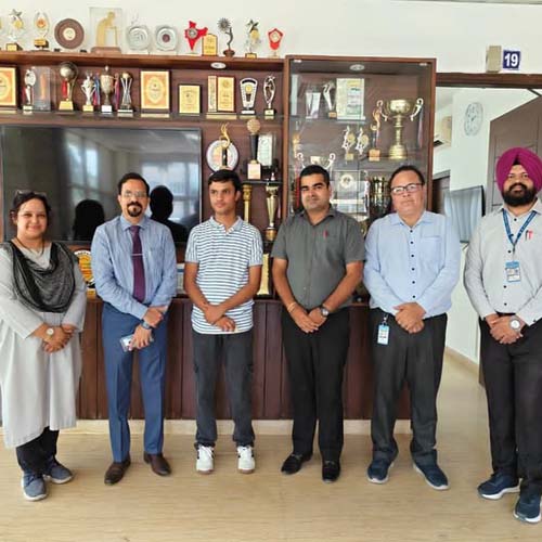 Vansh Panwar (XII-A) bags AIR 1462 in JEE-Advanced; secures IIT Bhilai